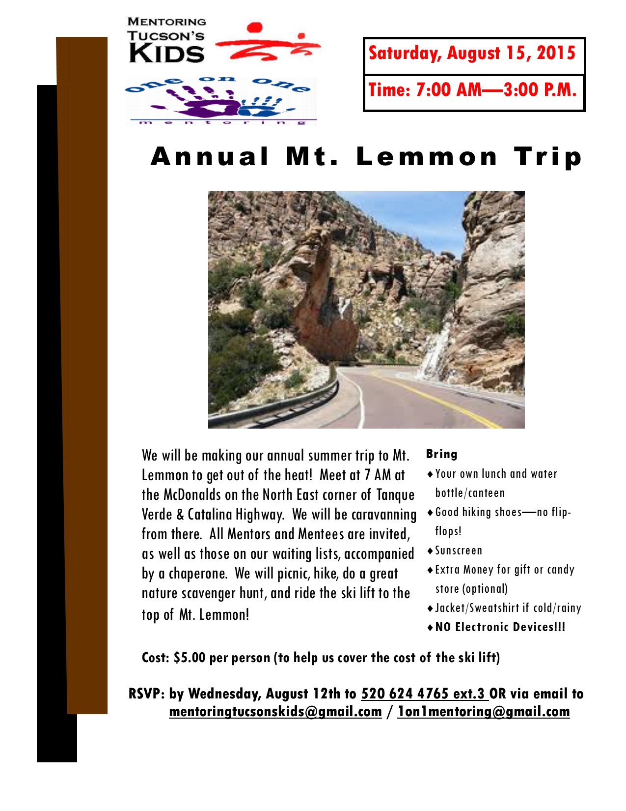 Mt Lemmon 8-15-2015